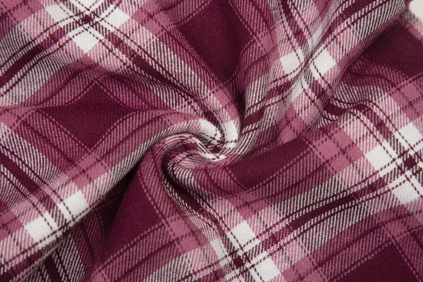 Design Plaid Lounge Pants with LOVE Print Burgundy Sleepwear - 14