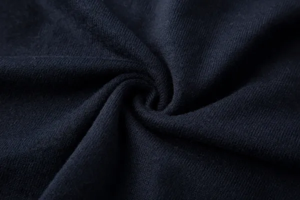 Miu Miu Logo-Embroidered Navy Knit Polo Sweater - 12
