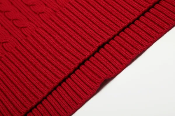 Ralph Lauren Cable Knit Polo Black Sweater - 28