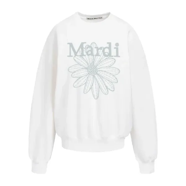 Mardi Daisy Pink Embroidered Graphic Hoodie - 14