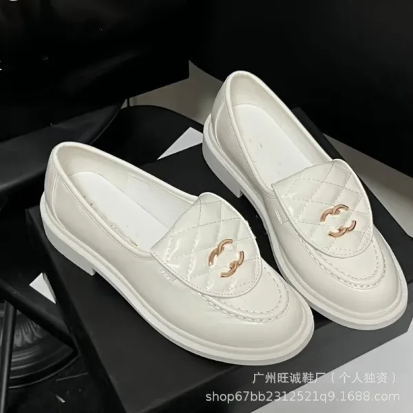 Chanel-inspired Quilted Loafers Black Slip-On Mules - 9