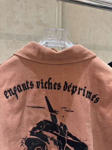 Gallery Dept. Corduroy Zip-Up Jacket Dusty Rose Outerwear - 17