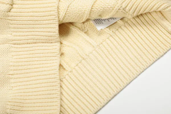 Polo Ralph Lauren Cable Knit Hooded Zip-Up Sweater Black - 29