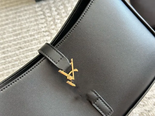 Saint Laurent Le 5 À 7 Mini Bag Fuchsia Pink Shoulder Bag - 3