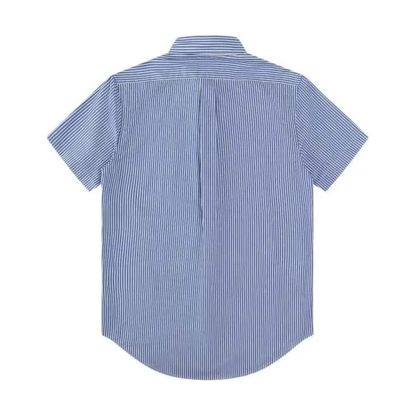 Polo Ralph Lauren Striped Short-Sleeve Button-Down Shirt - 8