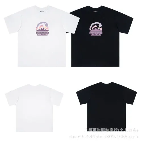 Carhartt Work In Progress Multi-Logo Graphic Black T-Shirt - 6
