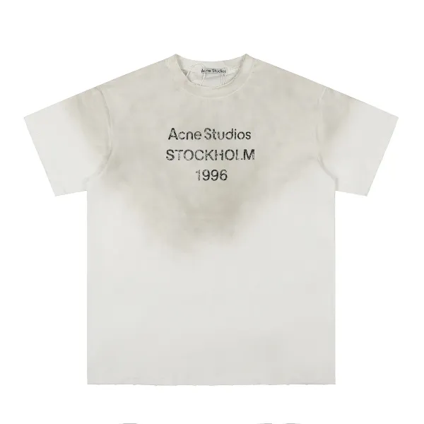 Acne Studios Stockholm 1996 Distressed Print T-Shirt - 4