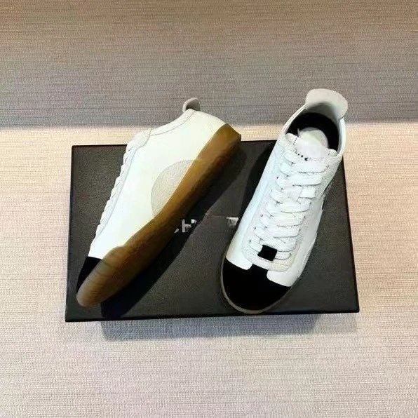 Chanel Tennis Classic Beige and White Sneakers - 5