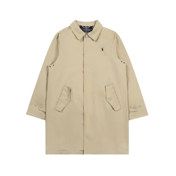 Polo Ralph Lauren Classic Trench Coat Navy Outerwear - 3