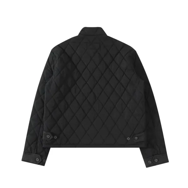 Ralph Lauren Quilted Diamond Stitch Jacket Brown Outerwear - 7