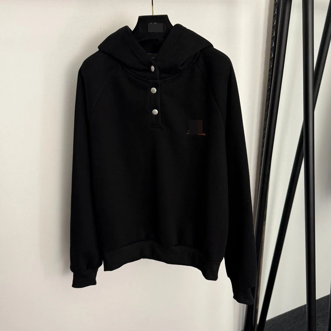 GRA Black Embroidered Hoodie and Sweatpants Set - 6