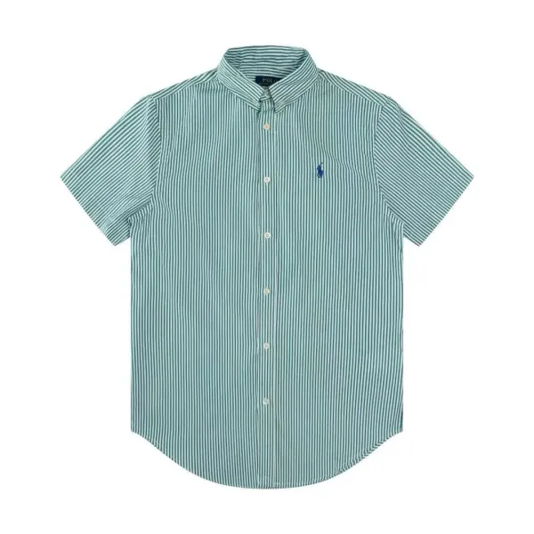Polo Ralph Lauren Striped Short-Sleeve Button-Down Shirt - 13