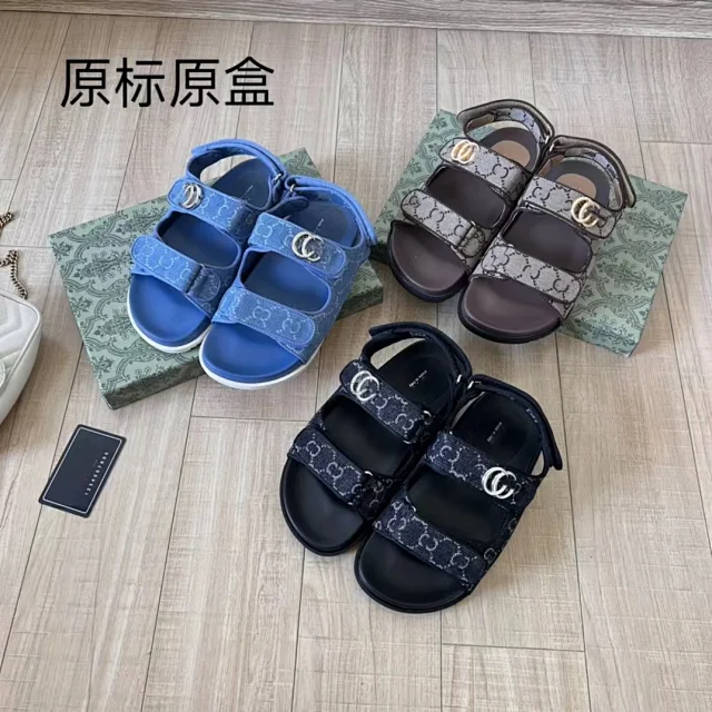 Unbranded Sandals Double hook-and-loop strap slingback product detail image 3