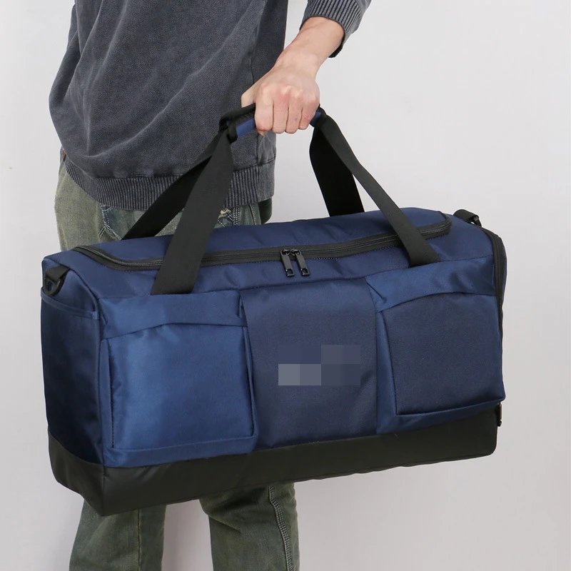 Design Utility Duffle Bag Gray/Black - 7