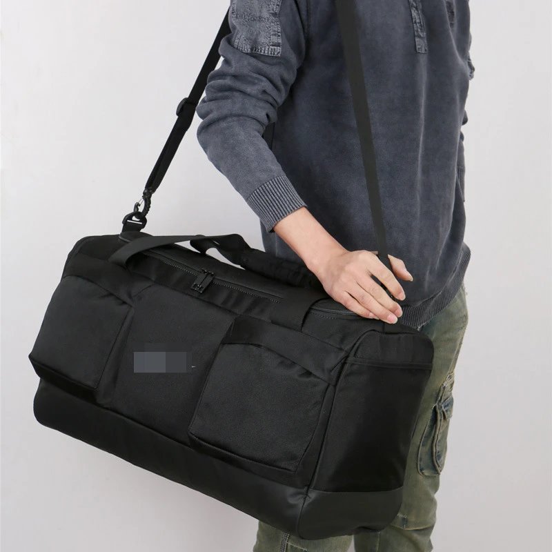 Design Utility Duffle Bag Gray/Black - 8