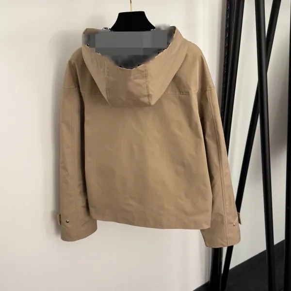 Dior Hooded Utility Jacket Beige Outerwear - 9