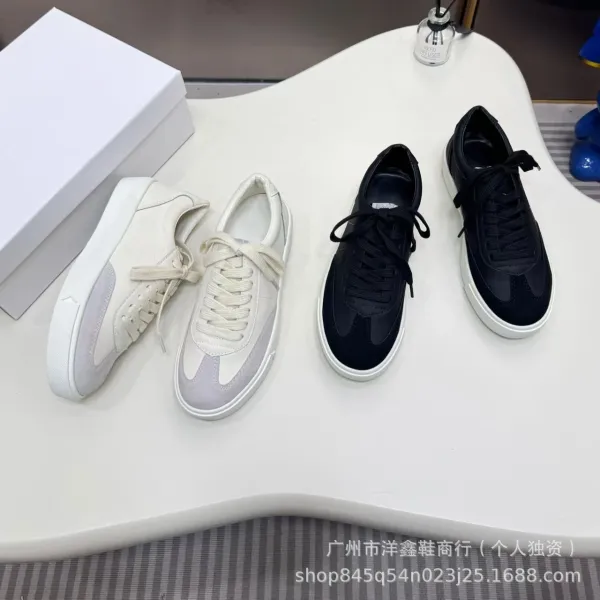 Off-White x Unknown Model Black and White Chunky Sneakers - 3