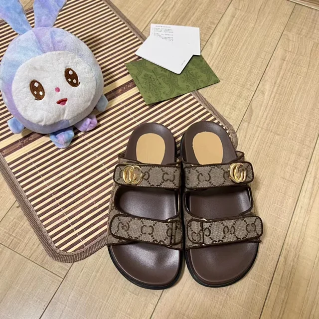 Unbranded Sandals Double hook-and-loop strap slingback product detail image 5