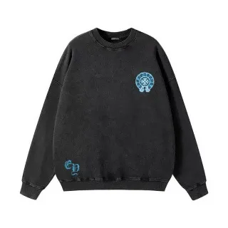 Gallery Dept. Cross Print Washed Black Hoodie - 10