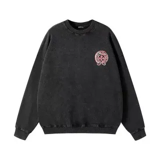Gallery Dept. Cross Print Washed Black Hoodie - 32