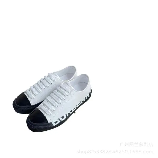 Off-White Industrial Logo Low-Top Black and White Sneakers - 5