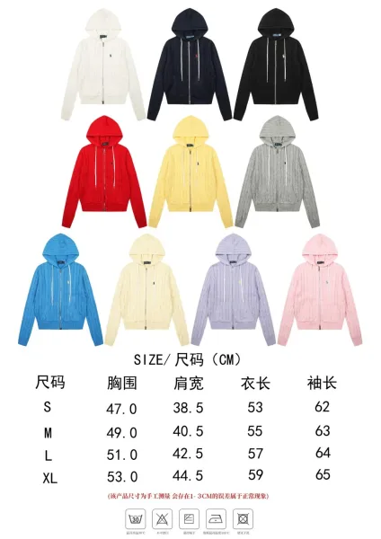 Polo Ralph Lauren Cable Knit Hooded Zip-Up Sweater Black - 2