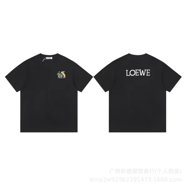 Loewe Puzzle Logo Patch Black T-Shirt - 9