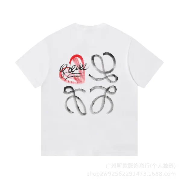 Loewe Puzzle Logo Patch Black T-Shirt - 27