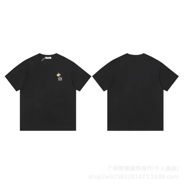 Loewe Puzzle Logo Patch Black T-Shirt - 5