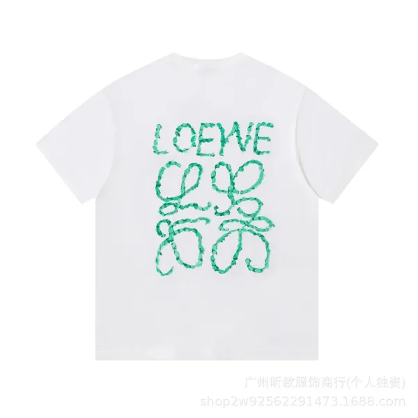 Loewe Puzzle Logo Patch Black T-Shirt - 22