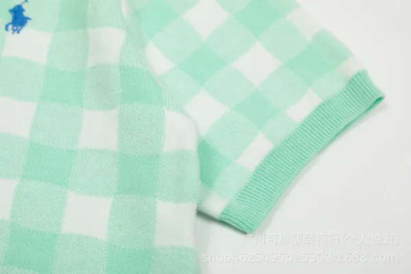 Polo Ralph Lauren Gingham Knit Polo Yellow - 29