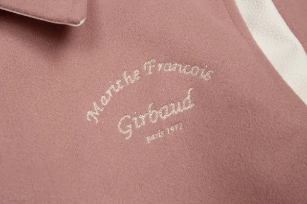Marithe Francois Girbaud Varsity Jacket Navy with White Stripes Outerwear - 24