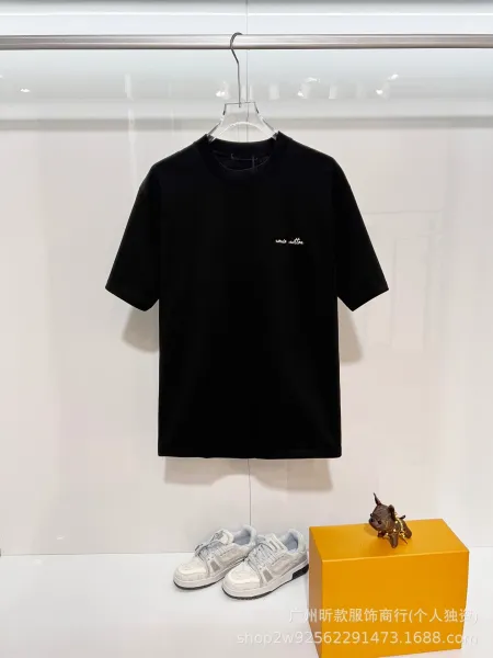 Versace V-Lovers Cat Embroidery White T-Shirt - 20