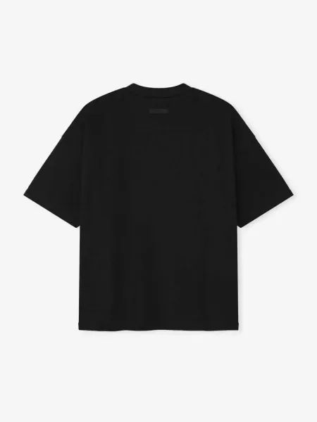 Fear of God Essentials Logo Graphic Oversized T-Shirt Gray - 5