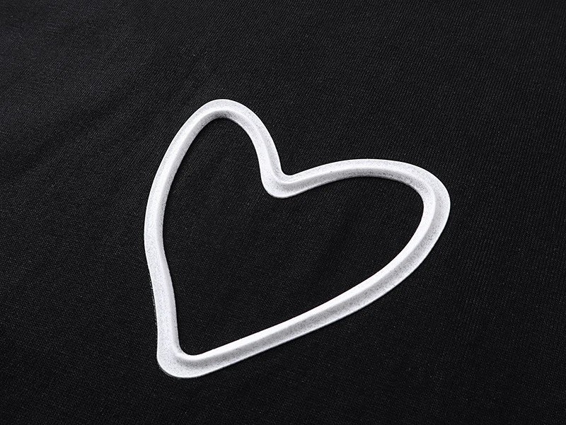 Saint Tears Heart Outline Pink T-Shirt - 18
