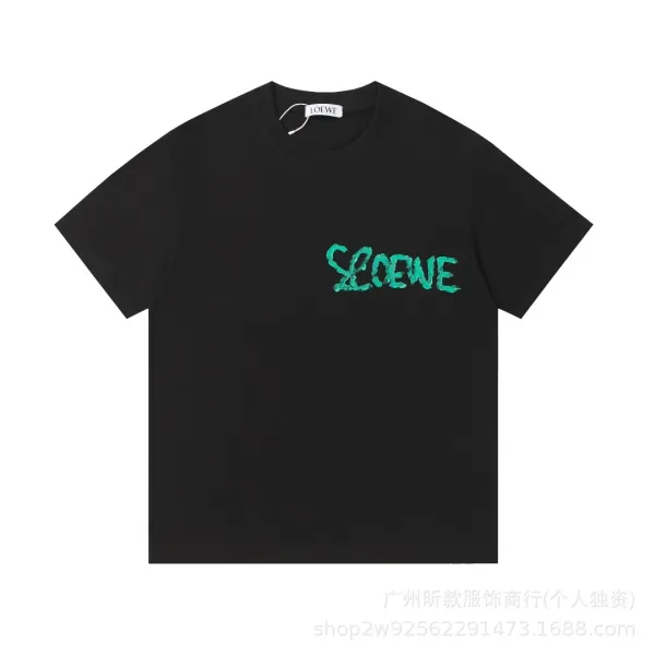Loewe Puzzle Logo Patch Black T-Shirt - 20
