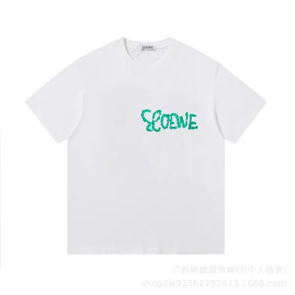 Loewe Puzzle Logo Patch Black T-Shirt - 23