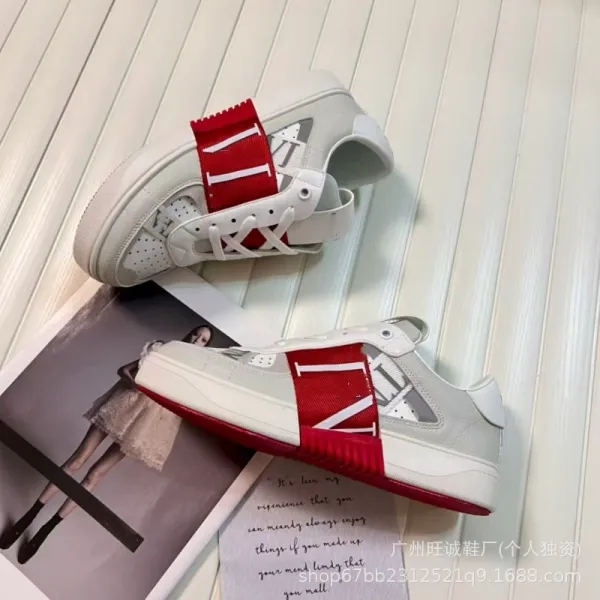 Dior B23 Low-Top Perforated White Gray Sneakers - 19