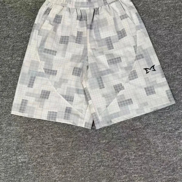 Digital Pionker Pixel Grid Shorts White/Gray - 11