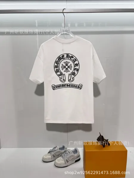 Chrome Hearts Logo Print White T-Shirt - 13