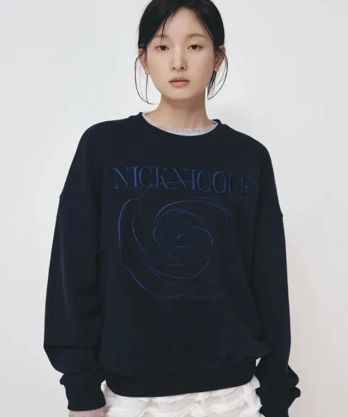 NickNicole Rose Graphic Hoodie White - 29