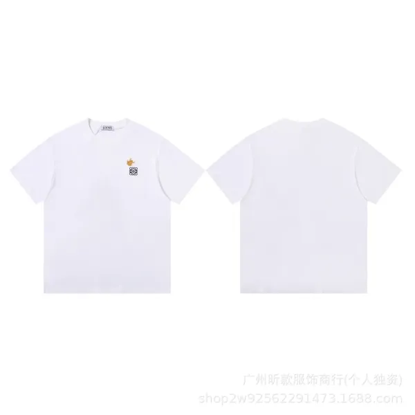 Loewe Puzzle Logo Patch Black T-Shirt - 6
