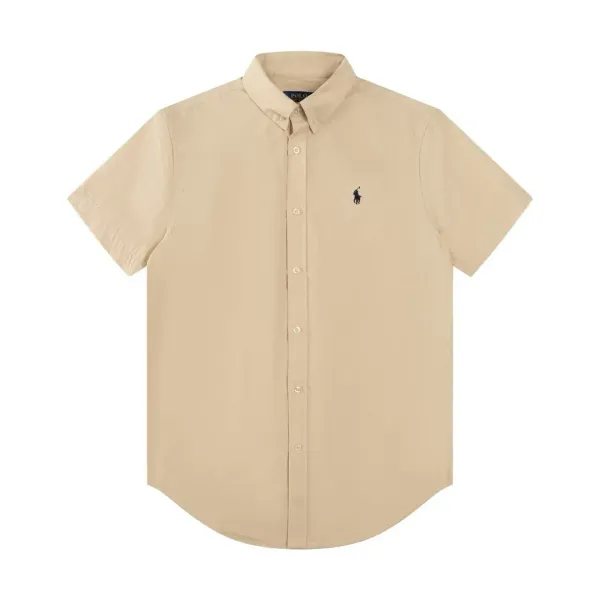 Polo Ralph Lauren Striped Short-Sleeve Button-Down Shirt - 17