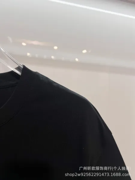 Prada Logo-Embossed Black T-Shirt - 46