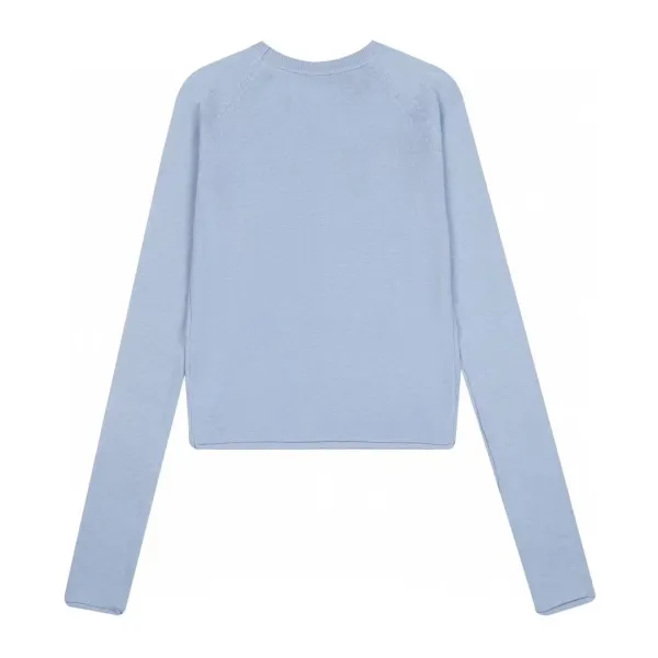 Rest & Recreation Cropped Knit Sweater Lime Green - 17