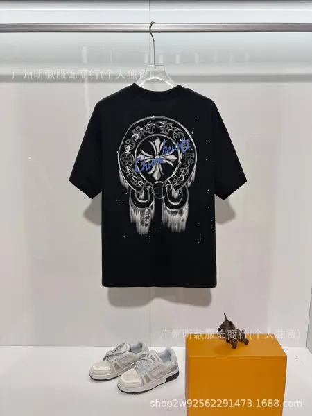 Chrome Hearts Logo Print White T-Shirt - 7