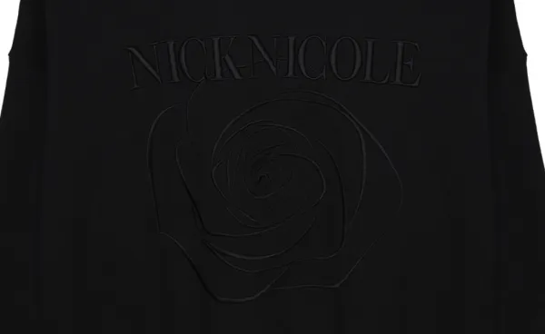 NickNicole Rose Graphic Hoodie White - 19