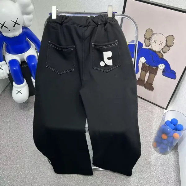 Digital Pionker Logo-Embroidered Black Sweatpants - 12
