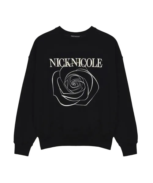 NickNicole Rose Graphic Hoodie White - 15