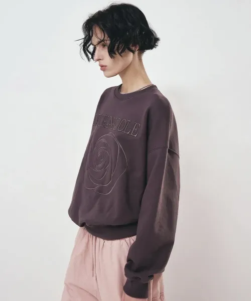 NickNicole Rose Graphic Hoodie White - 39